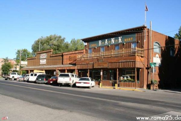 Eine Bank in Ennis (Mt)...wie in Western Filmen
Schlüsselwörter: Bank, Montana, Ennis