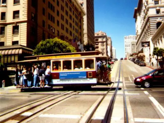 Cable Car
Schlüsselwörter: Cable Car, Powell Street, California Street, San Francisco, Kalifornien, USA