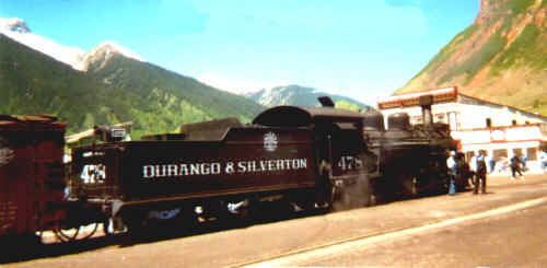 Silverton, Colorado
Schlüsselwörter: Durango & Silverton Narrow Gauge Railroad, Silverton, Colorado, USA