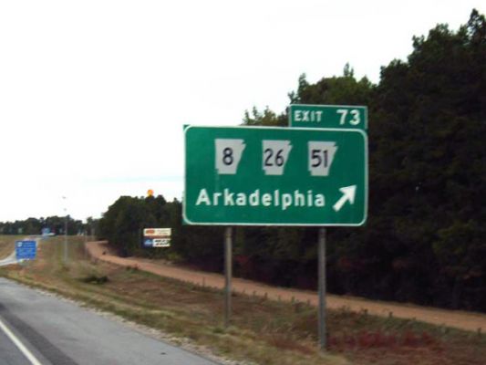 I-30/AR_Ausfahrt Arkadelphia
