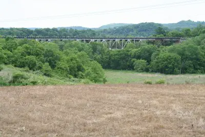 Louisville & Nashville RR Brücke über den Green River
Battle of Munfordville, Ky
