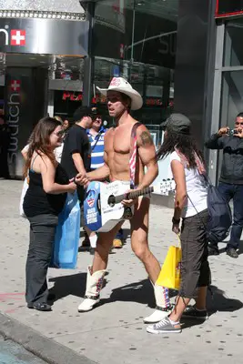 Naked Cowboy @ Times Square
