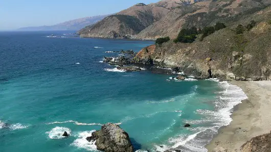 Pazifik-Küste bei Monterey
Atemberaubende Ausblicke vom Highway1 der Küste entlang
