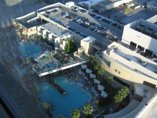 Blick auf den Pool Palms, Las Vegas
