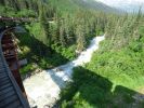 Fahrt mit der White Pass & Yukon Railroad