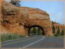 künstlicher Arch am Red Canyon