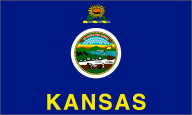 Flagge Kansas
