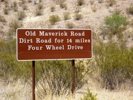 Old Maverick Rd.
