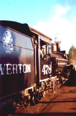 Dampflok der Durango & Silverton NGRR
Schlüsselwörter: Durango & Silverton Narrow Gauge Railroad, Dampflok, Durango, Silverton, Colorado, USA