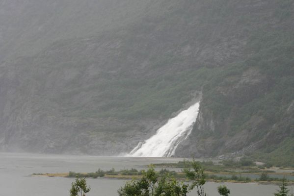 Trail am Mendenhall Glacier
