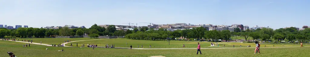Panorama vom Washington Monument

