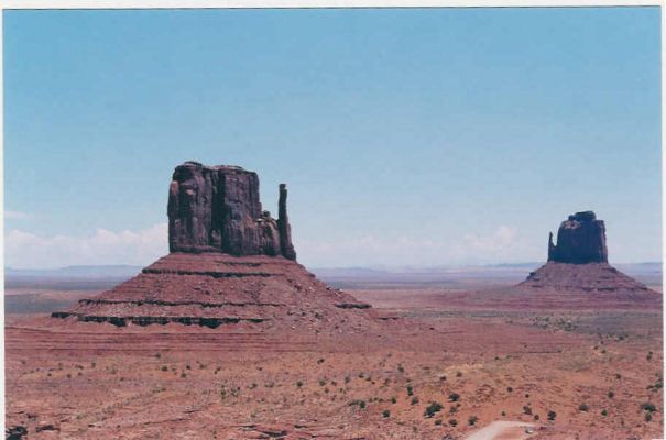 Monument Valley
wo der "Duke" gross und berühmt wurde
