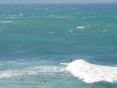 Ho'okipa Beach, Treffpunkt der Surfer

