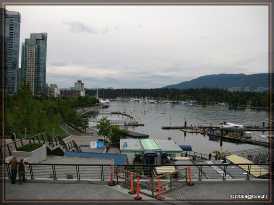 Vancouver_CAN, Blick zum Yachthafen
