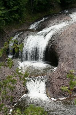 Waterfall in Michigan

