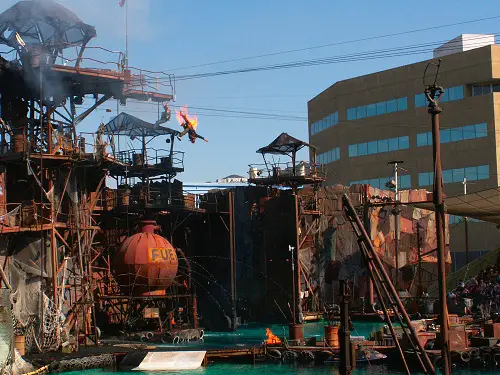 Stunt-Show "Waterworld"
Schlüsselwörter: Los Angeles, Universal Studios, Waterworld