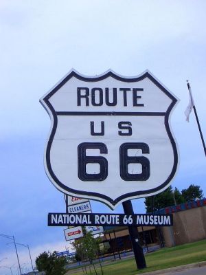 Route 66 Museum in Clinton, Oklahoma
