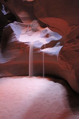 Upper Antelope Canyon Sandfall
