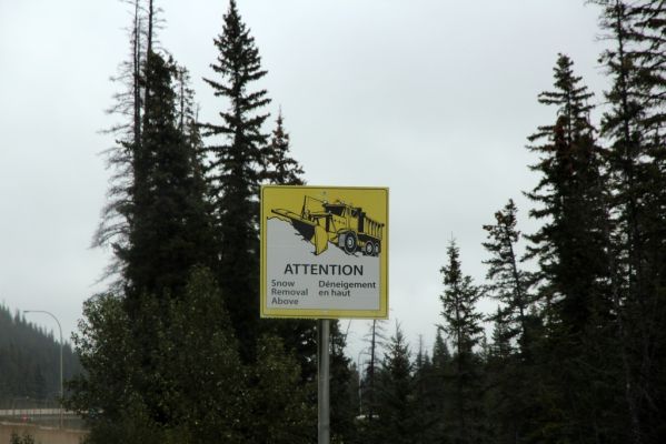 11 Banff Warnschild
