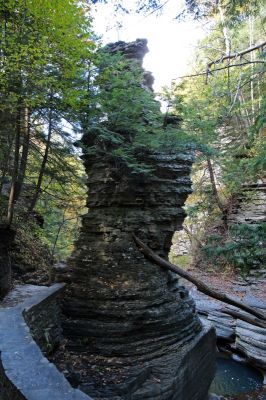 Buttermilk Falls Pinnacle Rock
