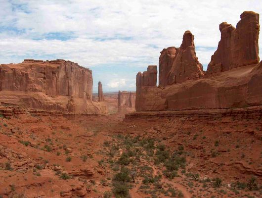 Courthouse Towers im Arches NP
