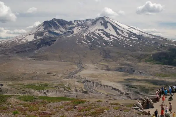 Mt.St.Helens
Blick vom Coldwater Ridge Visitor Center
