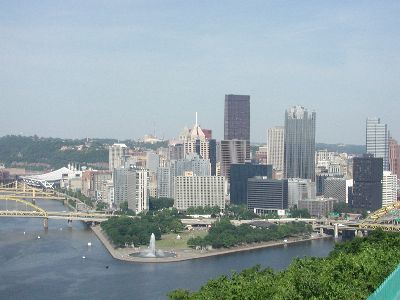 Pittsburgh - view vom Mount Washington I
