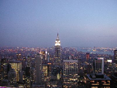 NYC: Rockefeller Centre (Blick nach Süden)
