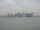 NYC: Manhattan (von Liberty Island aus fotografiert)