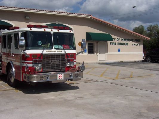 Feuerwehr in Pembroke
Pembroke ist ein Vorort von Miami
