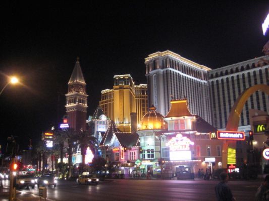 Strip bei Nacht, Vegas
