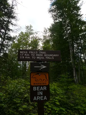 Wells Gray - Moul Falls Trail
