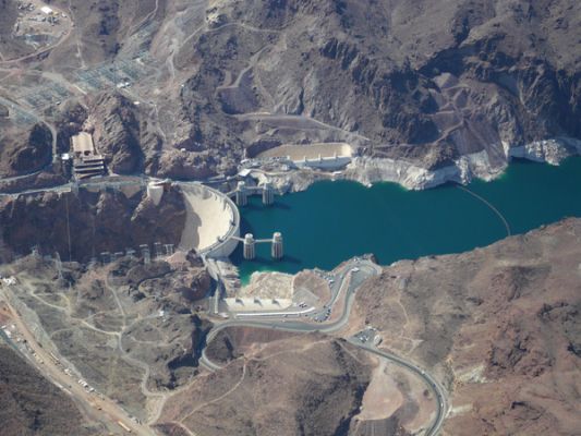 Grand Canyon Rundflug (Hoover Dam)
