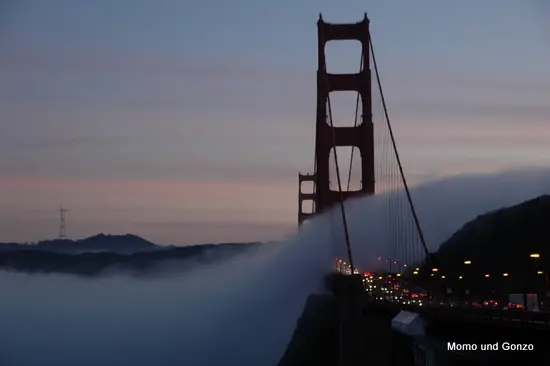 Golden Gate im Nebel
