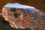 Blick durch den Mesa Arch