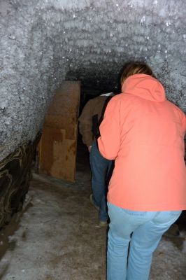 Gemeinschaftskühlschrank in Tuktoyaktuk
10 Meter unter der Erde
