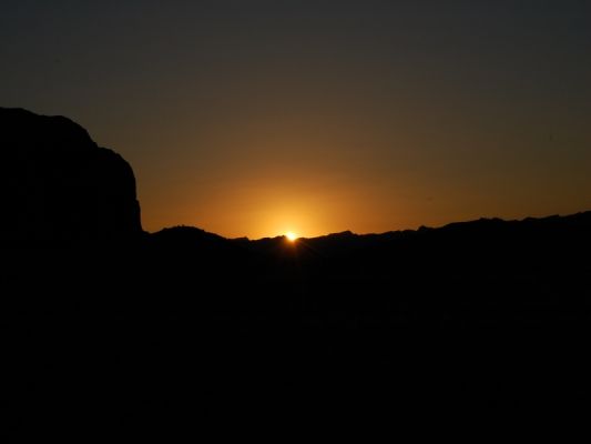 Sunset 
Sunset im Goblin Valley
