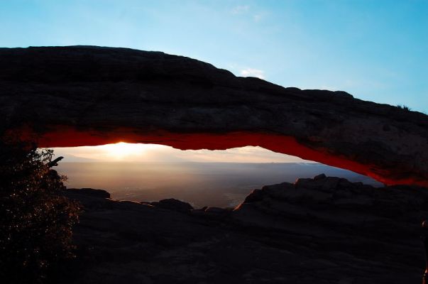 Sunrise Mesa Arche
