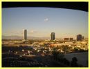 Las Vegas aus dem Fenster des Orleans