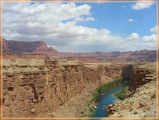 Marble Canyon: Colorado stromaufwärts
