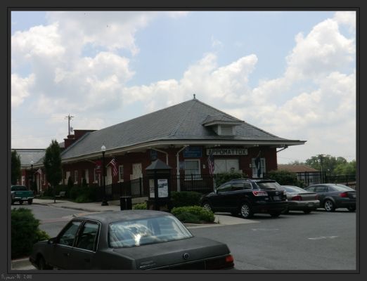 Appomattox VA - Visitor Center Stadt
