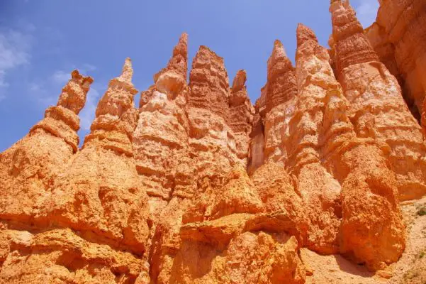Sandstein-Säulen
Sandstein-Säulen im Bryce Canyon entlang des Queens Garden Trails.
Schlüsselwörter: Bryce Canyon, Utah